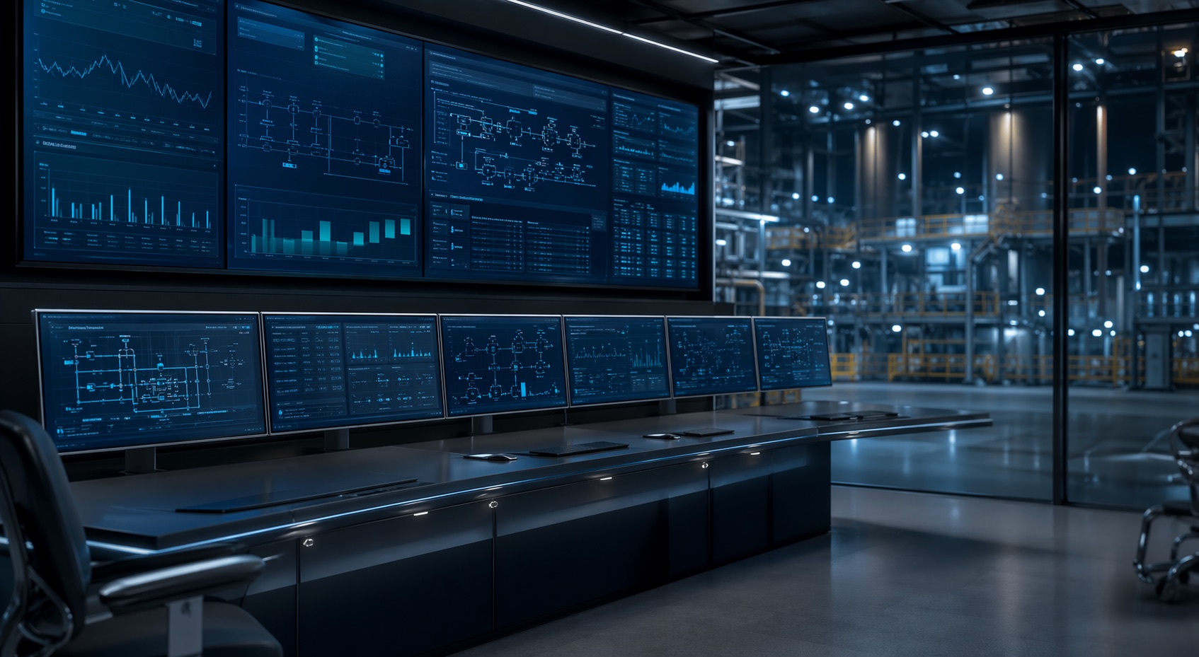 HQControl SCADA 运行预览